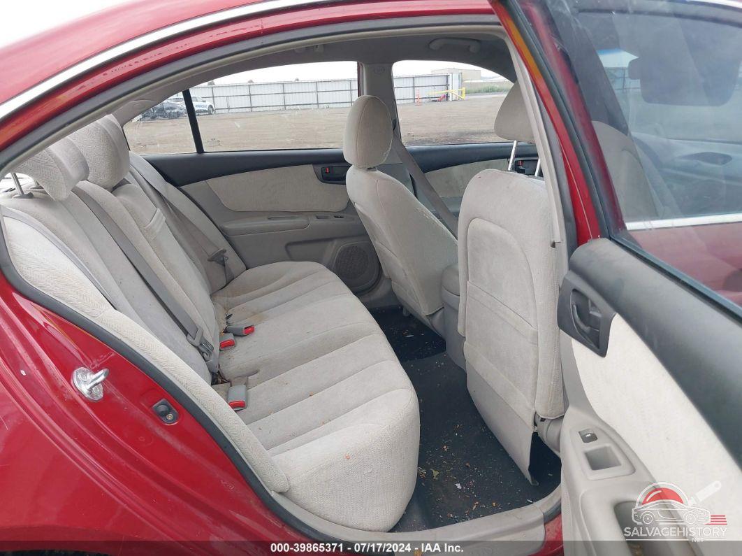 KNAGE124785242561 2008 KIA OPTIMA photo no. 8