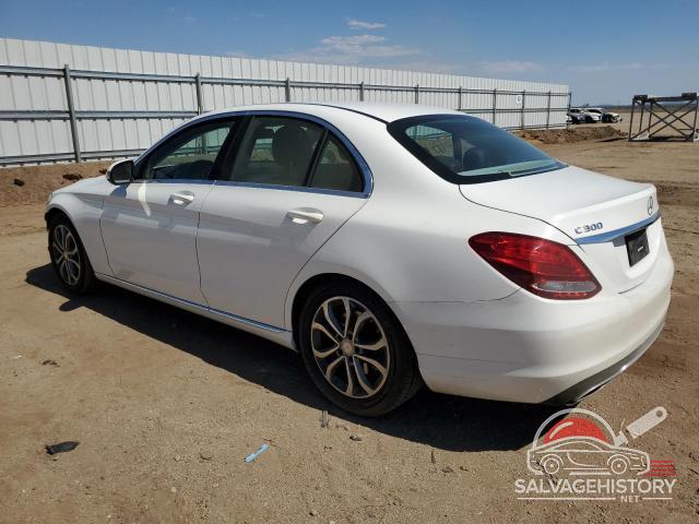 55SWF4JB2GU153294 2016 MERCEDES-BENZ C-CLASS photo no. 2
