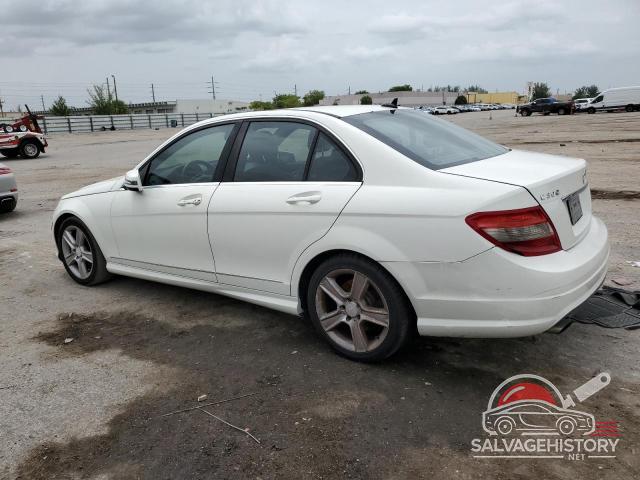 WDDGF5EBXAR094573 2010 MERCEDES-BENZ C-CLASS photo no. 2