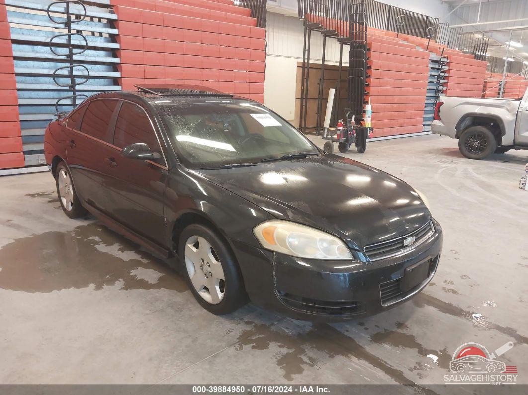 2G1WV58K381361083 2008 CHEVROLET IMPALA photo no. 10