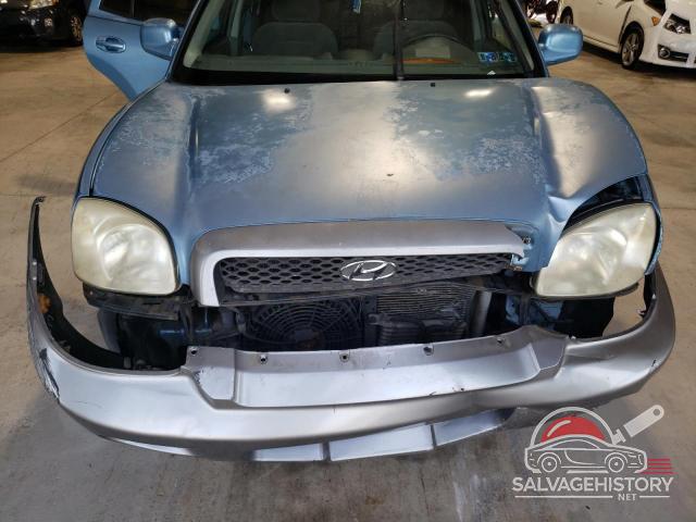 KM8SC73D54U671536 2004 HYUNDAI SANTA FE photo no. 12