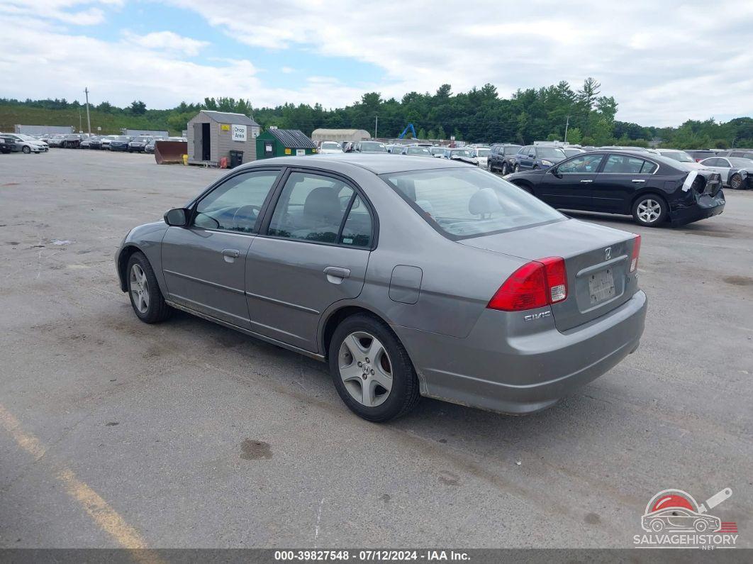 2HGES26755H601523 2005 HONDA CIVIC photo no. 3