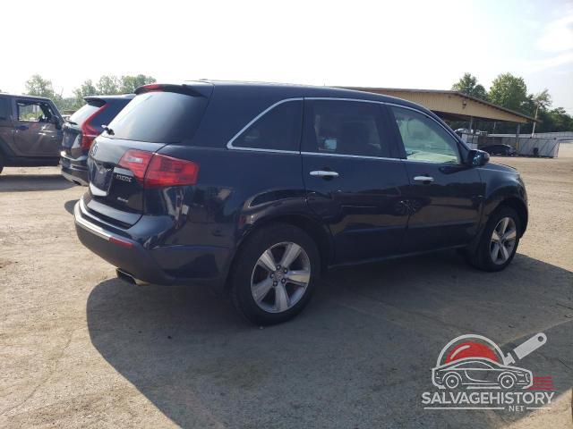 2HNYD2H22CH530487 2012 ACURA MDX photo no. 3