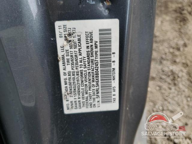 5FNRL5H6XBB042457 2011 HONDA All Models photo no. 14
