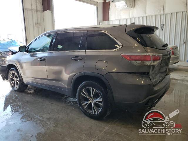 5TDJKRFH3GS325569 2016 TOYOTA HIGHLANDER photo no. 2