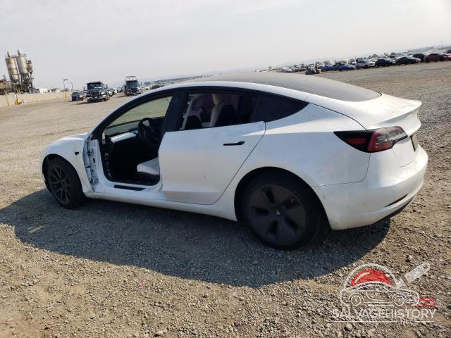 5YJ3E1EA7MF928885 2021 TESLA MODEL 3 photo no. 2