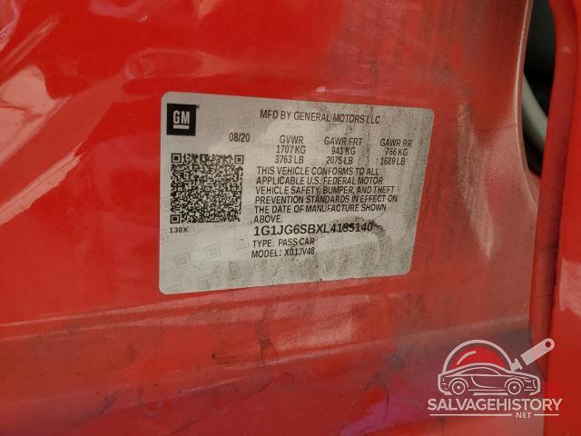1G1JG6SBXL4135140 2020 CHEVROLET SONIC photo no. 12