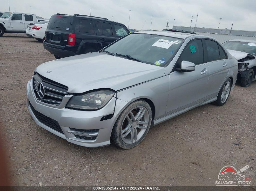WDDGF4HB3EA937569 2014 MERCEDES-BENZ C 250 photo no. 2
