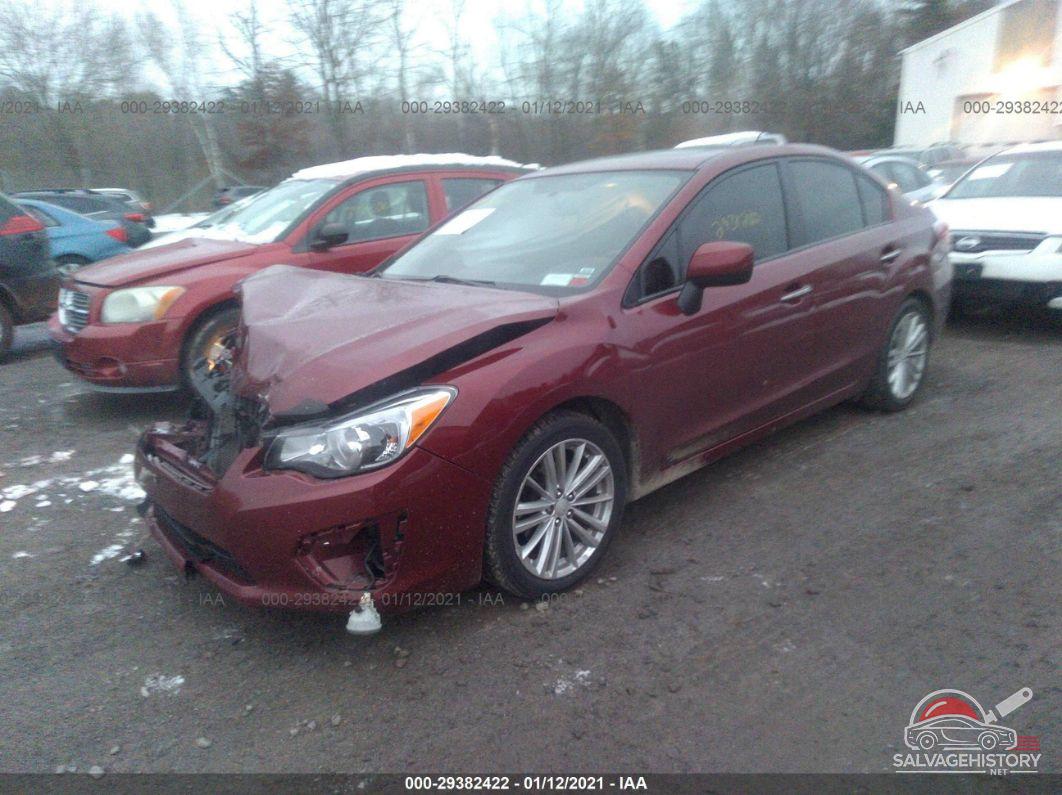 JF1GJAH61EH013722 2014 SUBARU IMPREZA SEDAN photo no. 2