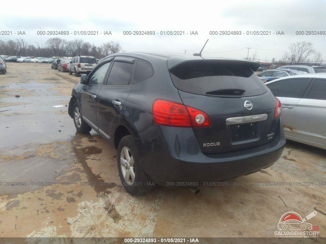 JN8AS5MVXDW654206 2013 NISSAN ROGUE photo no. 3