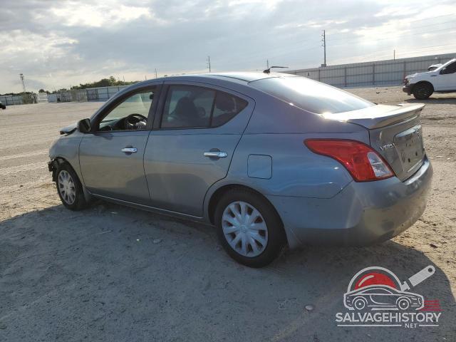 3N1CN7AP8EL801047 2014 NISSAN VERSA photo no. 2