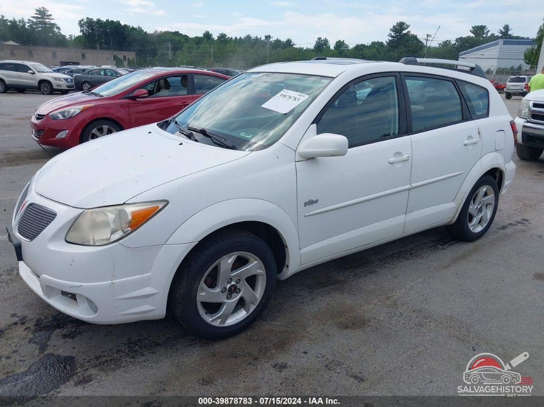 5Y2SM63815Z440149 2005 PONTIAC VIBE photo no. 2
