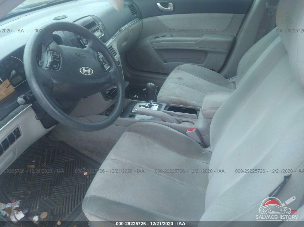 5NPET46C68H313770 2008 HYUNDAI SONATA photo no. 5