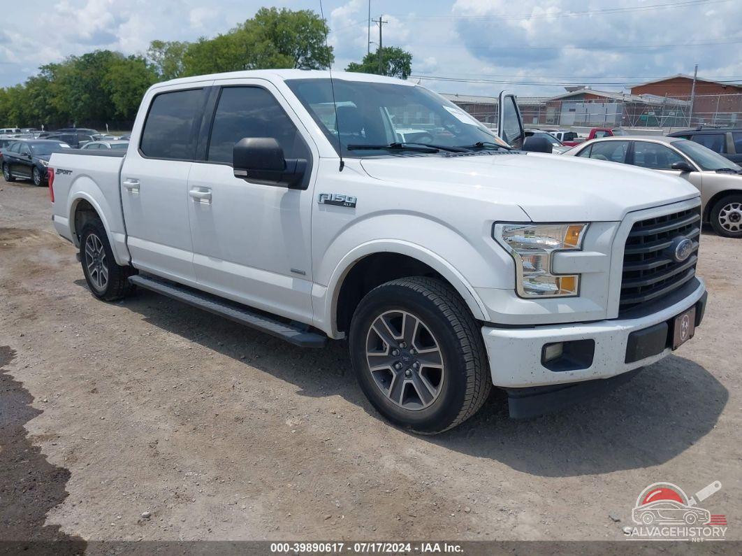 1FTEW1CP9HKC70122 2017 FORD F-150 photo no. 3