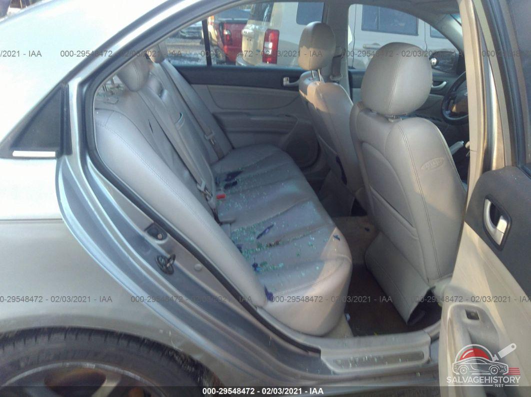 5NPEU46F06H058991 2006 HYUNDAI SONATA photo no. 8