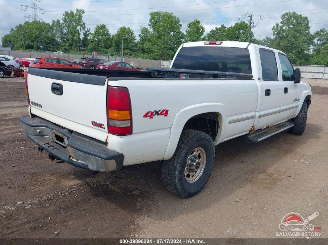 1GTHK23G52F104162 2002 GMC SIERRA 2500HD photo no. 4