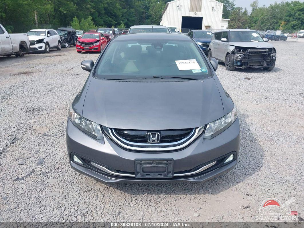19XFB4F23DE204163 2013 HONDA CIVIC HYBRID photo no. 6