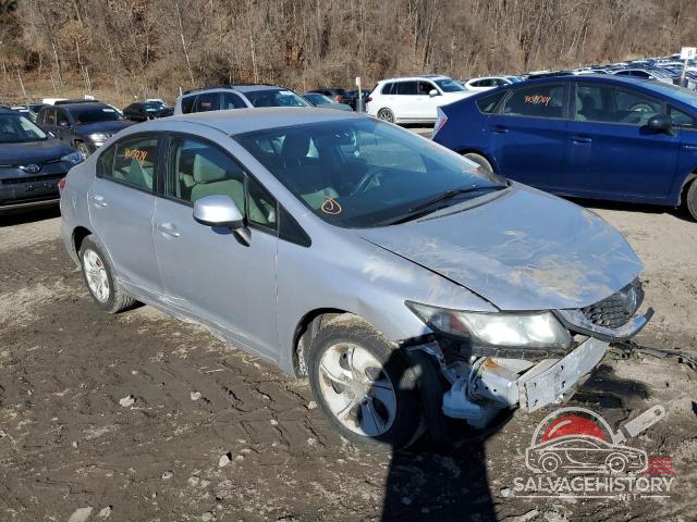 19XFB2F58DE252496 2013 HONDA CIVIC photo no. 4