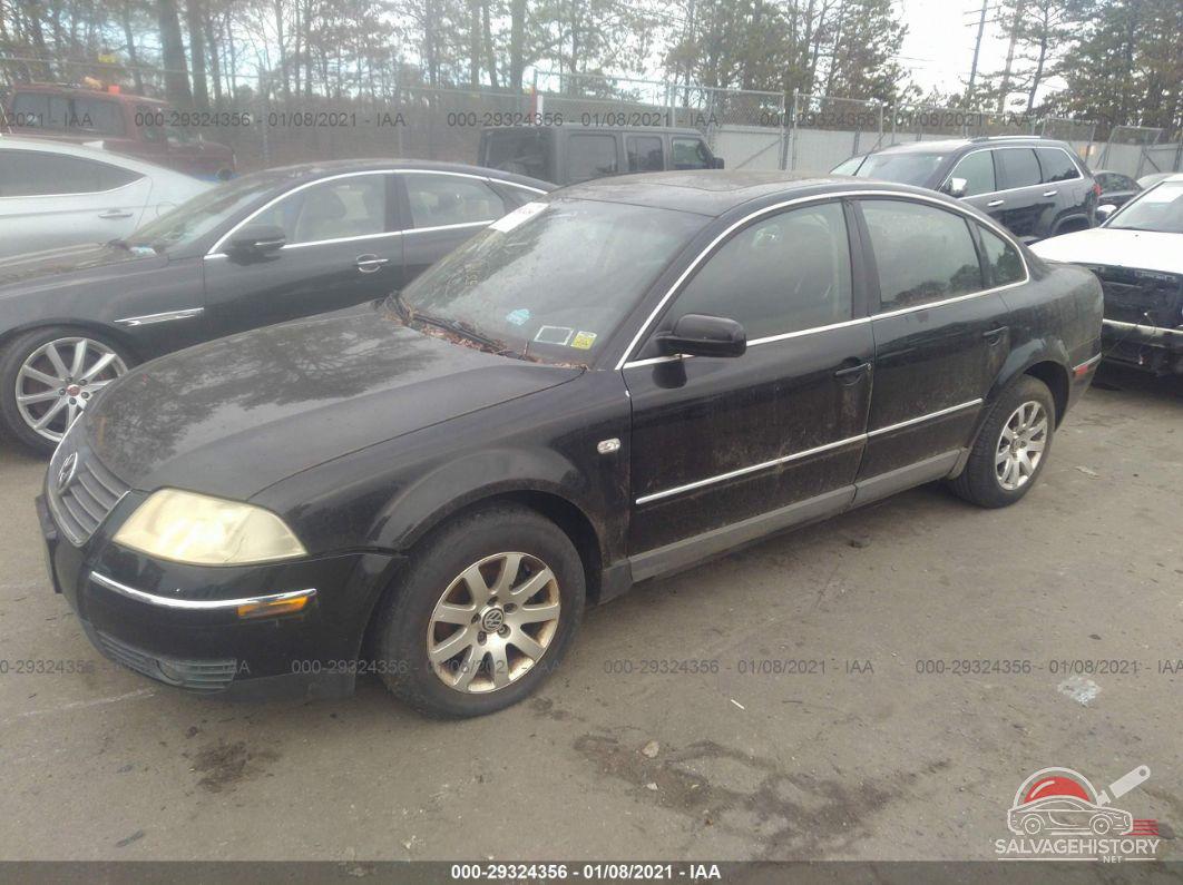 WVWPD63B13E370299 2003 VOLKSWAGEN PASSAT photo no. 2