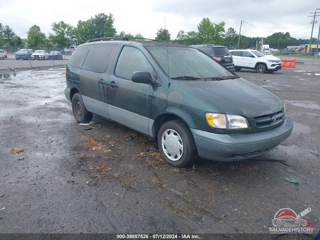 4T3ZF13C0YU261055 2000 TOYOTA SIENNA photo no. 7