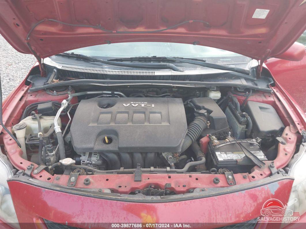 2T1BU40E39C169657 2009 TOYOTA COROLLA photo no. 10