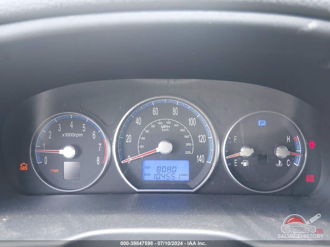 5NMSH73E78H222452 2008 HYUNDAI SANTA FE photo no. 7