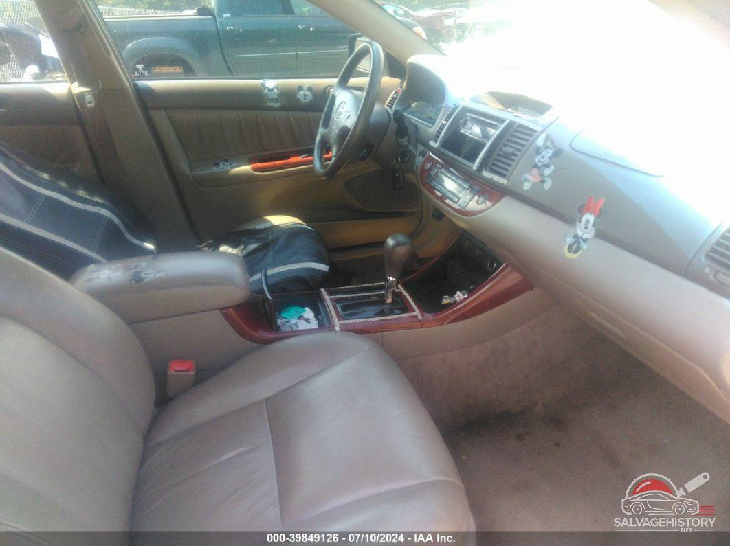 4T1BF30K54U063499 2004 TOYOTA CAMRY photo no. 5