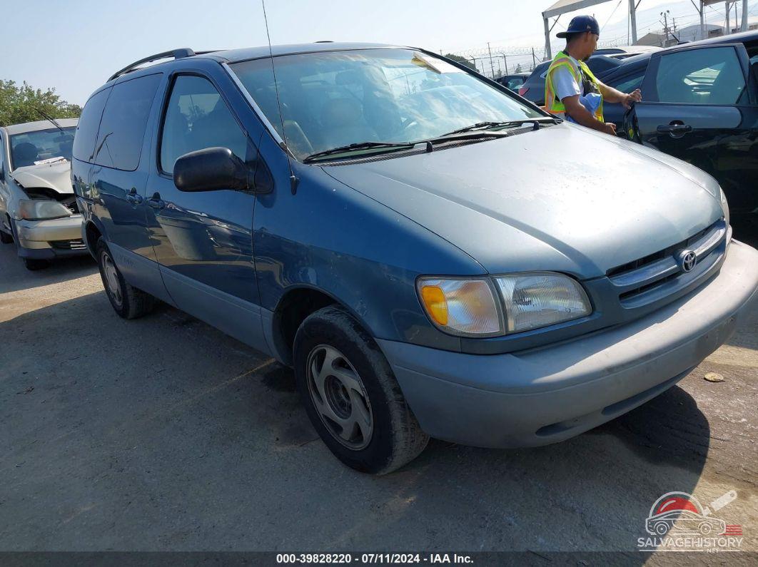 4T3ZF13C4YU210769 2000 TOYOTA SIENNA photo no. 8