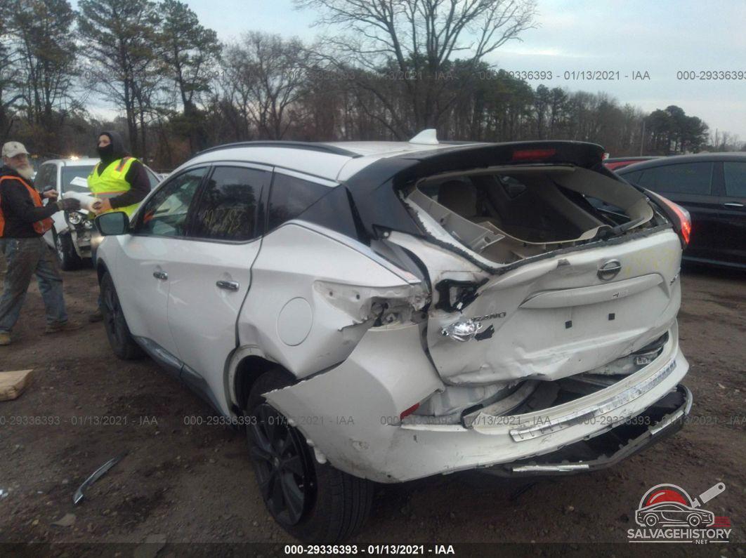 5N1AZ2MH9JN199376 2018 NISSAN MURANO photo no. 3