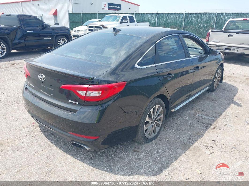 5NPE34AFXFH249750 2015 HYUNDAI SONATA photo no. 4