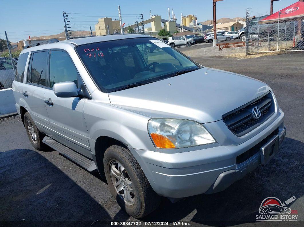 2HKYF18443H562389 2003 HONDA PILOT photo no. 12