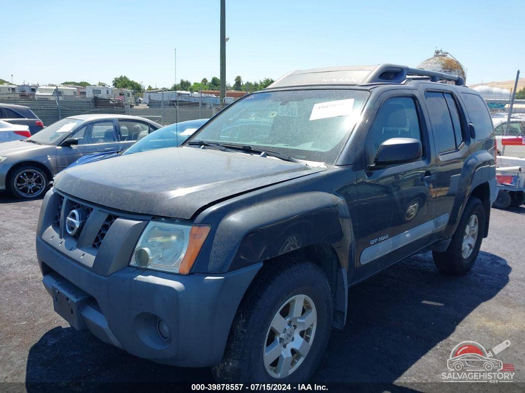 5N1AN08W77C518741 2007 NISSAN XTERRA photo no. 2