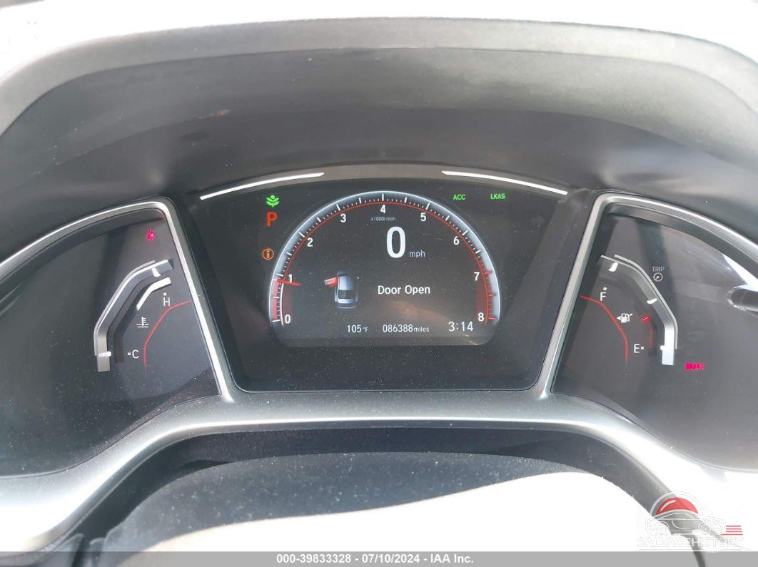 2HGFC2F85KH520527 2019 HONDA CIVIC photo no. 7