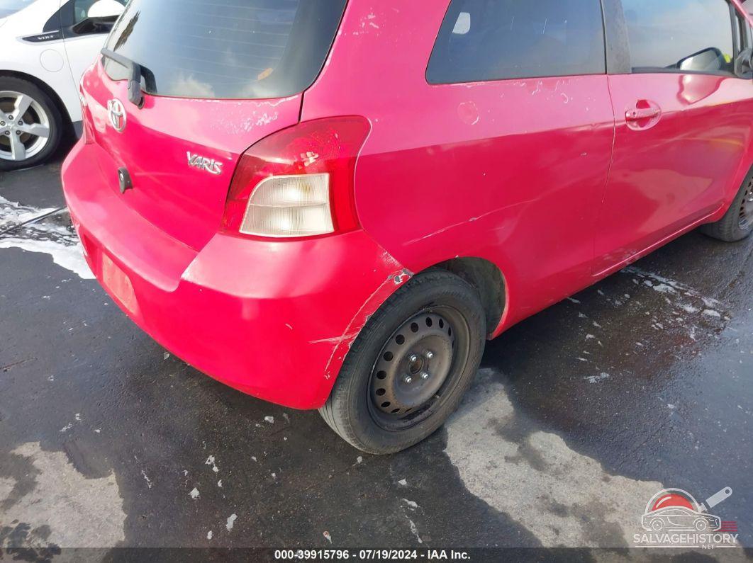JTDJT923075085118 2007 TOYOTA YARIS photo no. 6