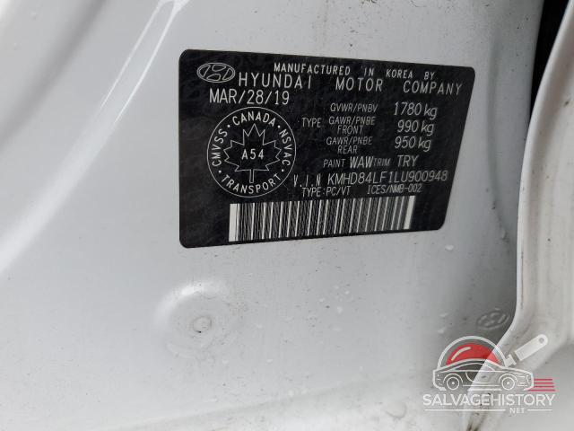 KMHD84LF1LU900948 2020 HYUNDAI ELANTRA photo no. 12