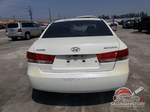 5NPET46C17H209640 2007 HYUNDAI SONATA photo no. 6