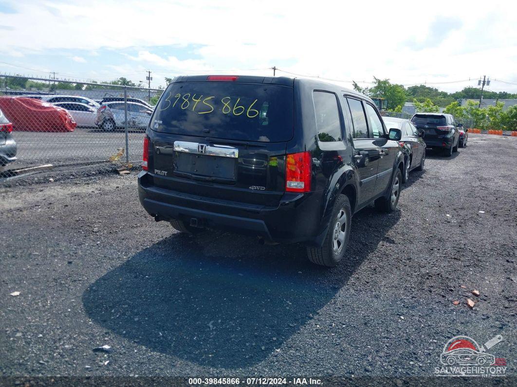 5FNYF4H2XBB078546 2011 HONDA PILOT photo no. 4