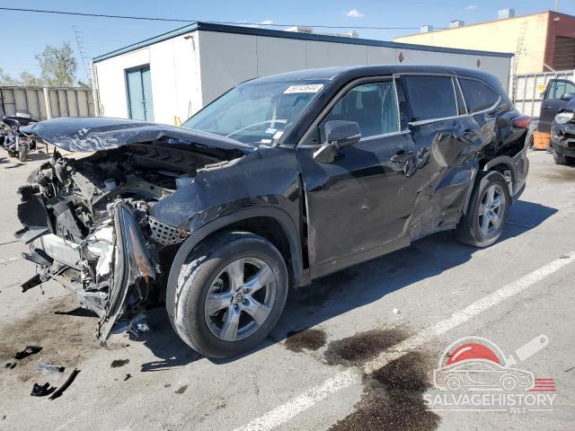 5TDCZRAH8MS521174 2021 TOYOTA HIGHLANDER photo no. 3
