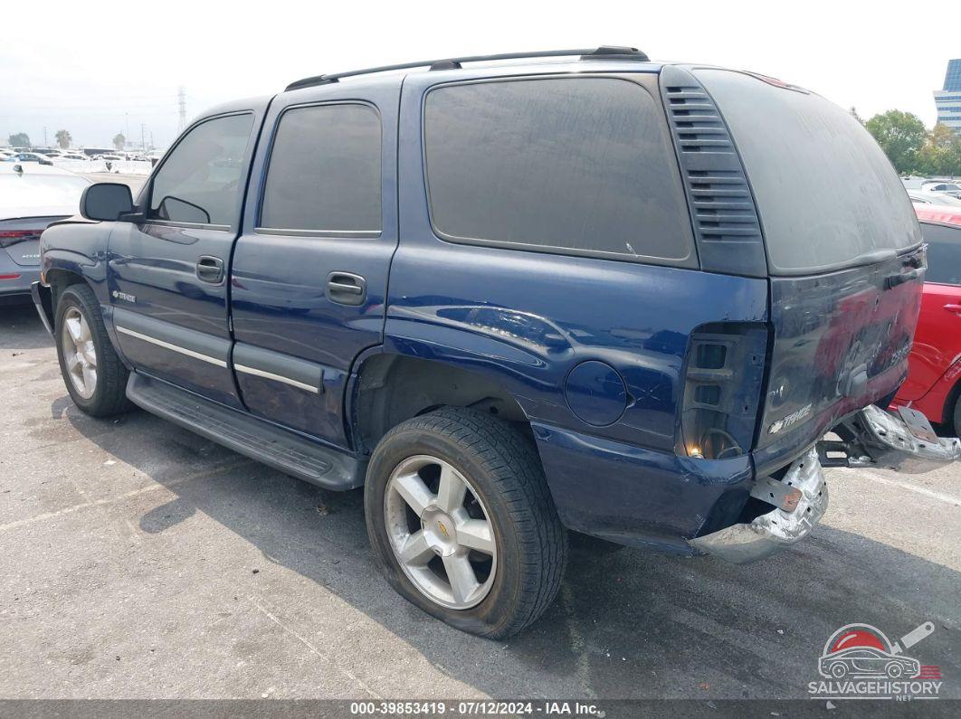 1GNEC13T43R221763 2003 CHEVROLET TAHOE photo no. 3