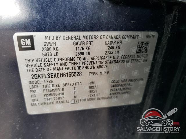 2GKFLSEK0H6165528 2017 GMC TERRAIN photo no. 13
