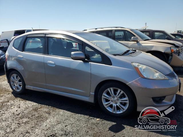 JHMGE88499C001437 2009 HONDA FIT photo no. 4