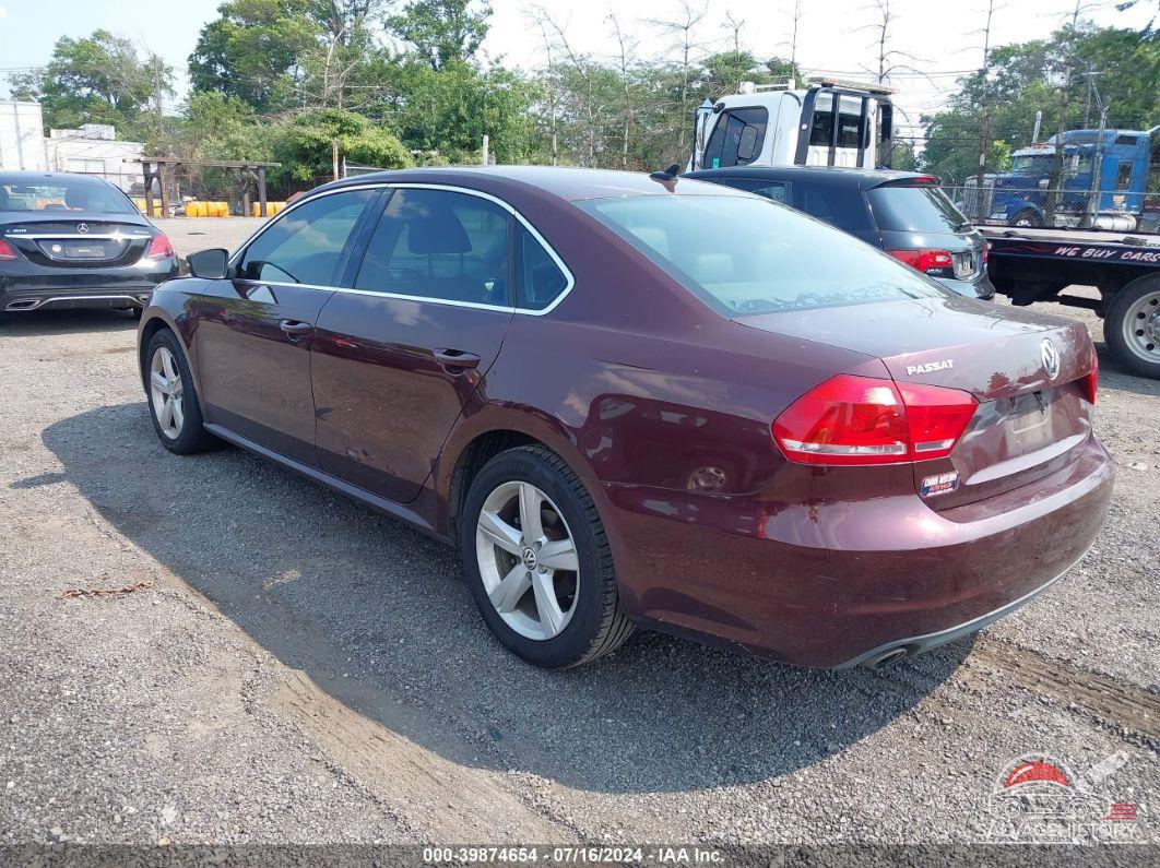 1VWBN7A36DC042217 2013 VOLKSWAGEN PASSAT photo no. 3