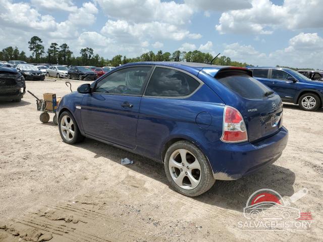KMHCN36C87U009979 2007 HYUNDAI ACCENT photo no. 2
