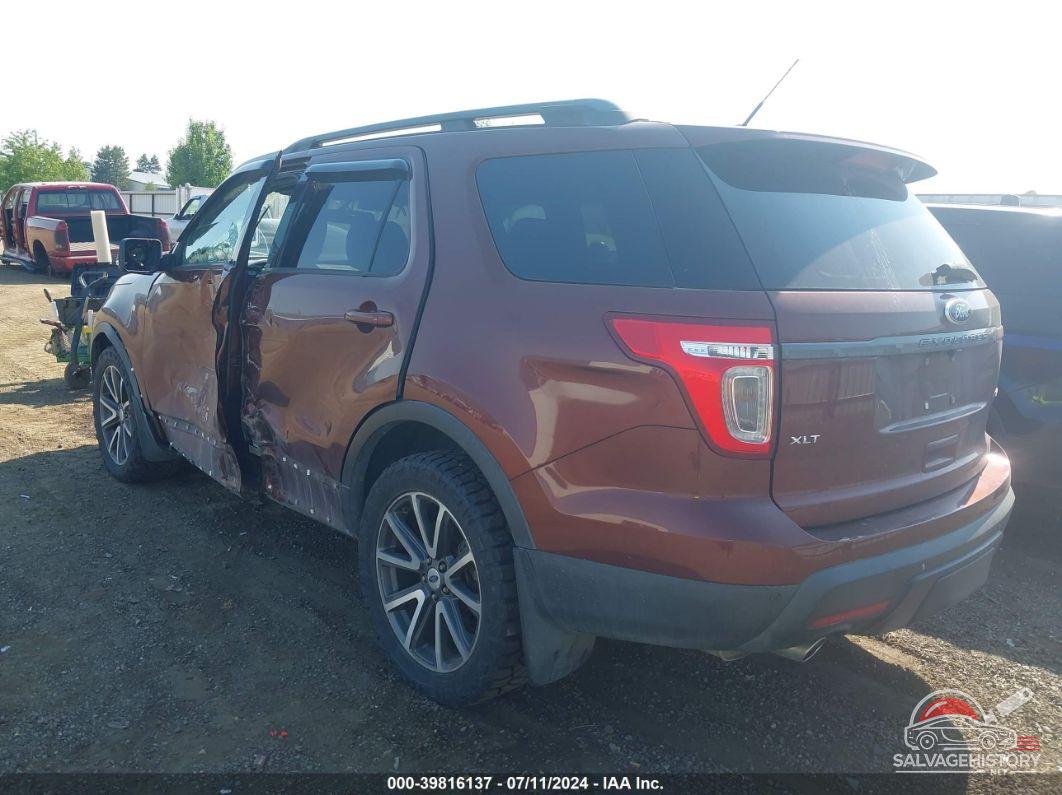 1FM5K8D89FGB04108 2015 FORD EXPLORER photo no. 3