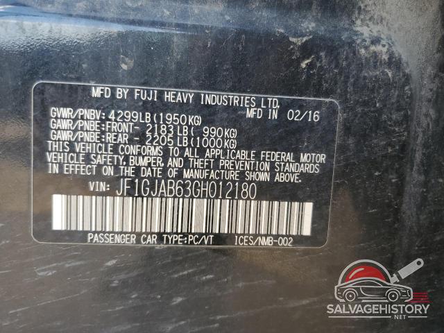 JF1GJAB63GH012180 2016 SUBARU IMPREZA photo no. 12