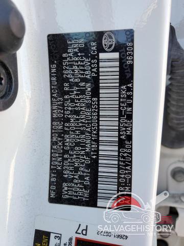 4T1BF1FK5DU662558 2013 TOYOTA CAMRY photo no. 13