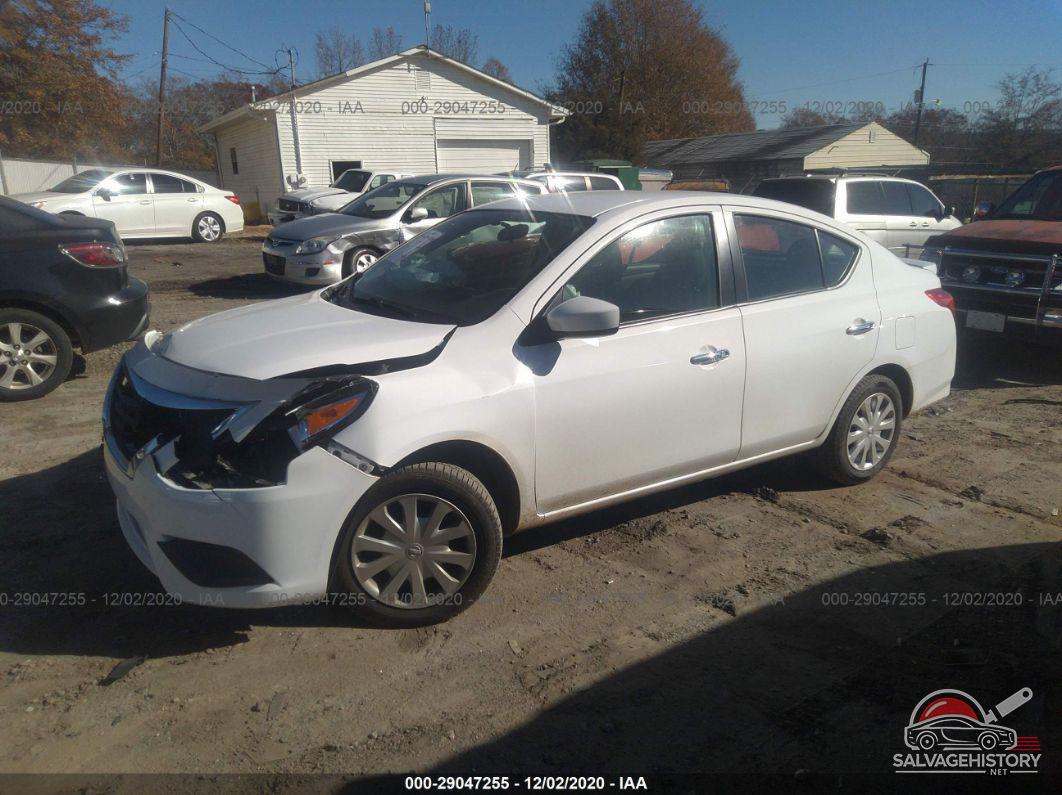 3N1CN7AP8KL814411 2019 NISSAN VERSA SEDAN photo no. 2
