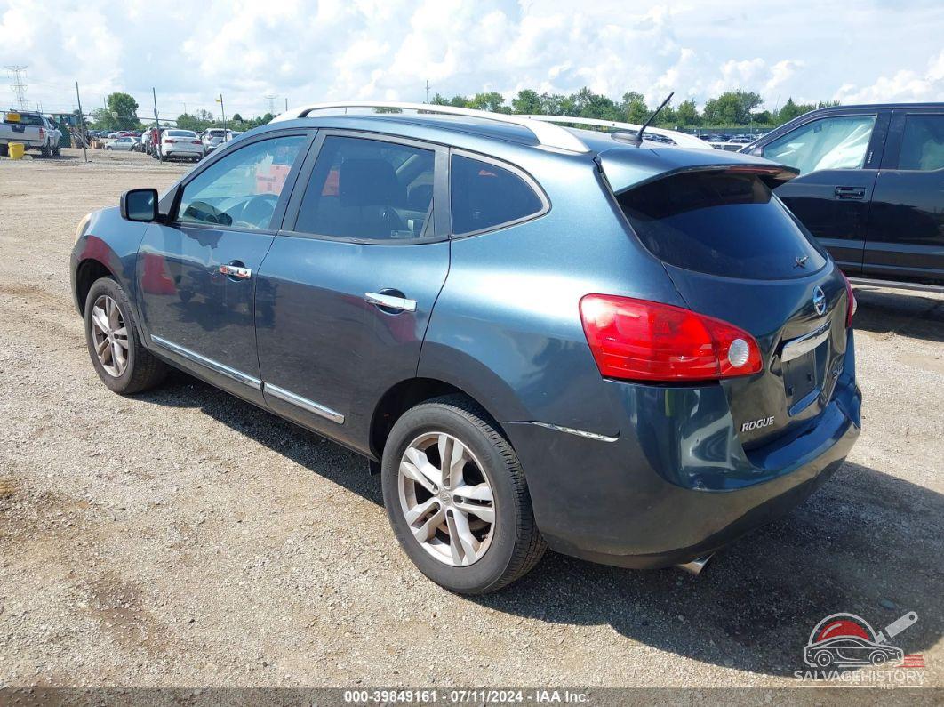 JN8AS5MV4CW399390 2012 NISSAN ROGUE photo no. 3