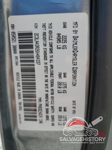 2C3LA43R26H484337 2006 CHRYSLER 300 photo no. 12