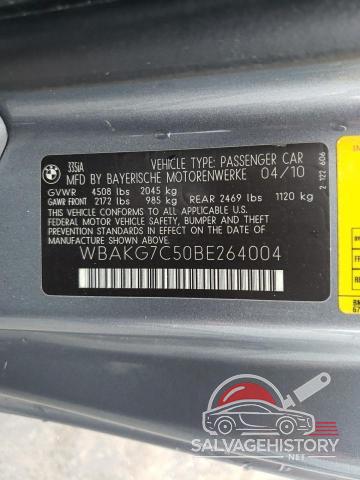 WBAKG7C50BE264004 2011 BMW 3 SERIES photo no. 13